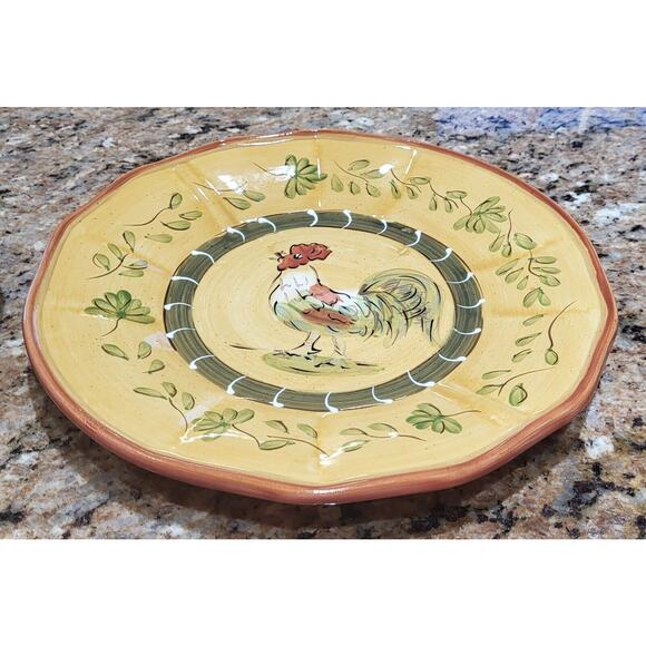 Cocorico Luncheon / Decorator Plates 8 3/4"" Rooster (Set Of 2) - Picture 16 of 16